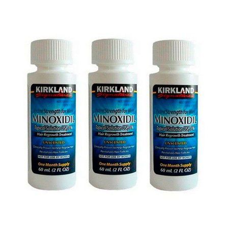 Minoxidil | Kirkland Original | 3 Meses | 60ml