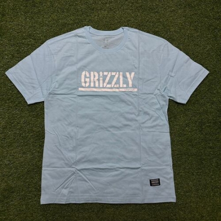 Camiseta grizzly og stamp carolina blue RC04