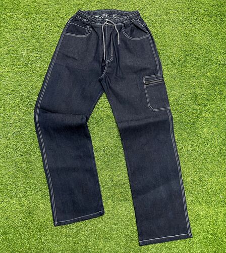Calça cargo jeans basic