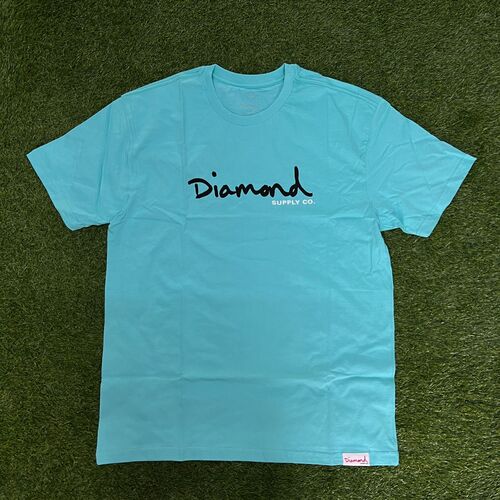 Camiseta diamond og script tee diamond blue dic02