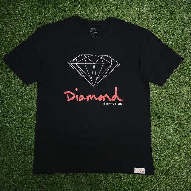 Camiseta diamond og sign black v22dic04