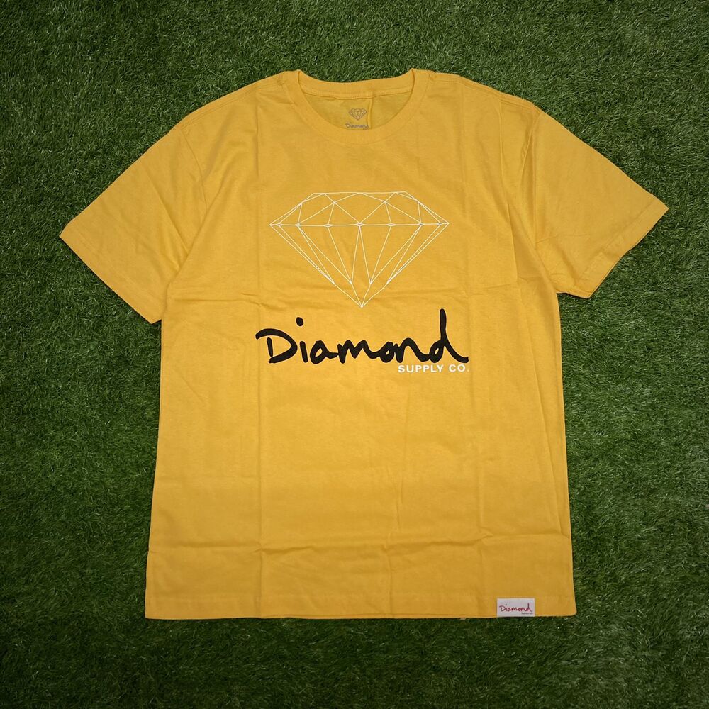 Camiseta diamond og sign gold