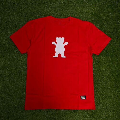 Camiseta grizzly og bear red rc01