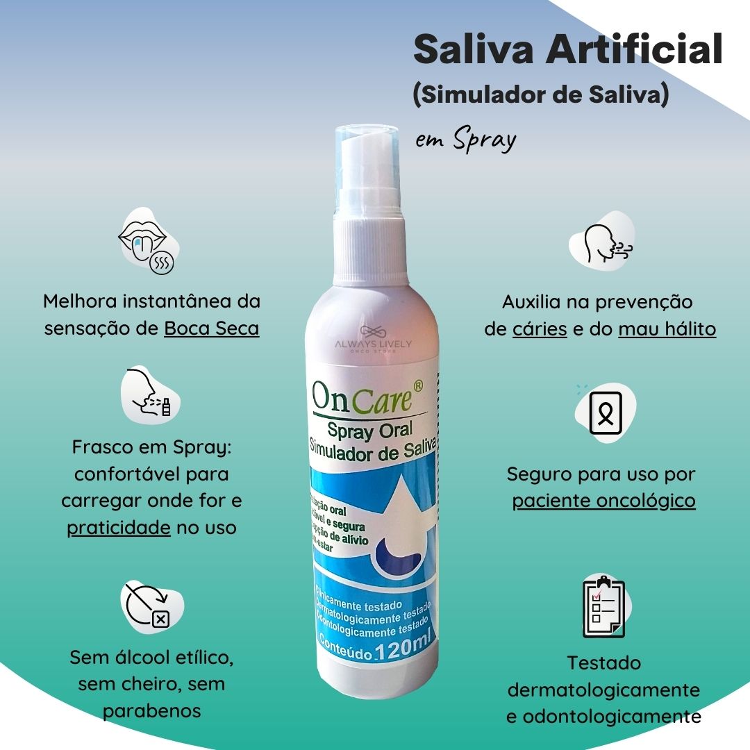 Saliva Artificial - Simulador De Saliva - Boca Seca 120ml
