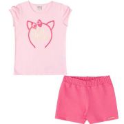Conjunto Infantil Feminino Boca Grande T-Shirt e Shorts BG42377