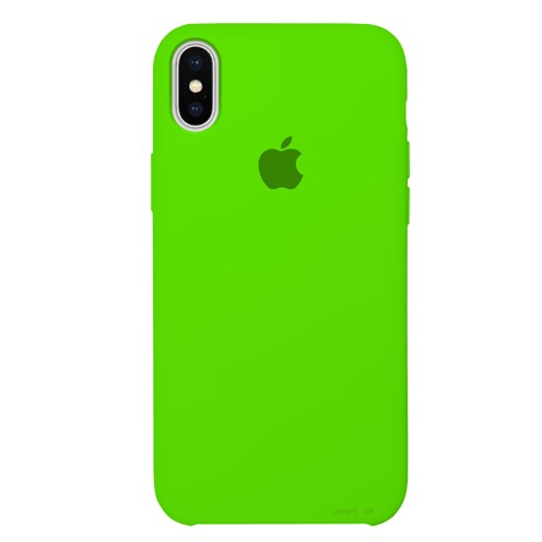 Capa Original Silicone Case IPhone XSMAX Verde Neon SC-XSMAX-VN