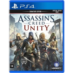 Assassin's Creed Unity + Call Of Duty Black Ops 4 - PS4 Semi-Novo