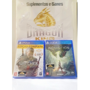 Dragon Age: Inquisition e The Witcher 3: ED - PS4