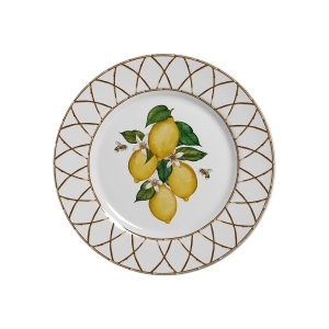 Aparelho de Jantar Limão Siciliano 12 Peças Cerâmica 1ª Linha