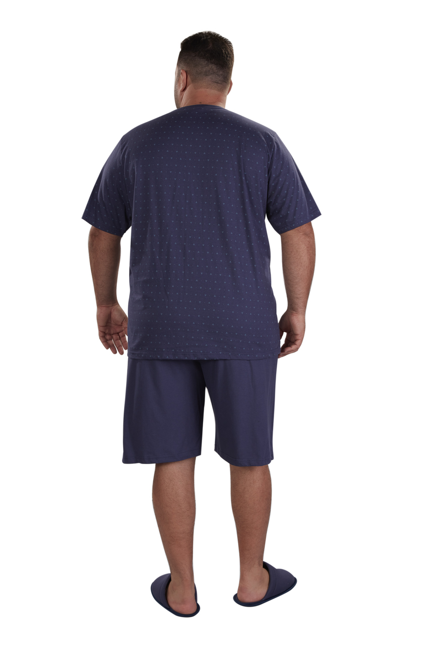 Pijama masculino plus size super confortável fresquinho de calor