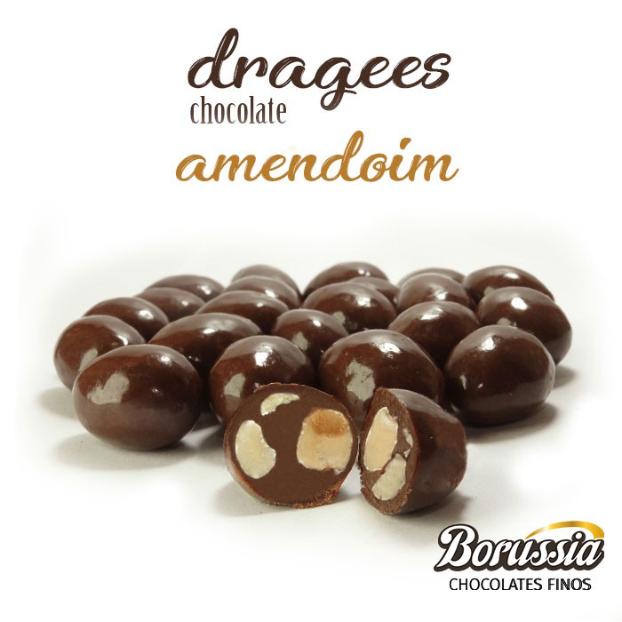 Confeito de Amendoim Borússia Chocolates