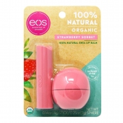 Kit com 2 lip balm Strawberry Sorbet | EOS