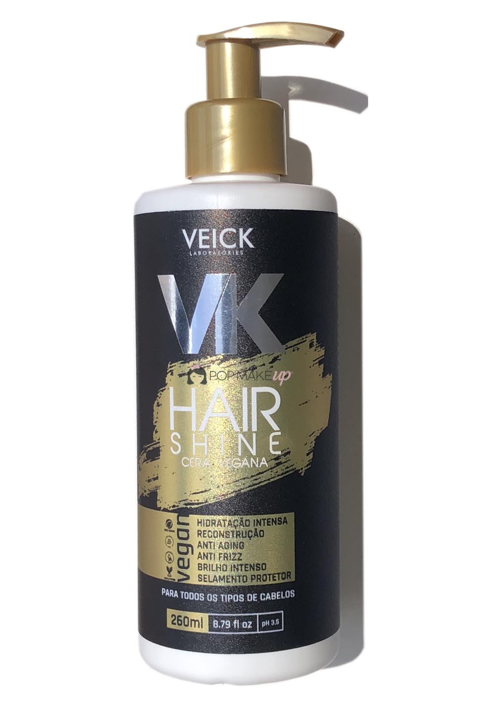 Hair Shine Cera Vegana | Veick