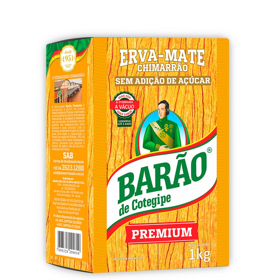 Erva-Mate Barao - Premium 1Kg