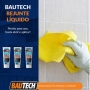 Rejunte Acrílico Liquido Bautech Platina 470g