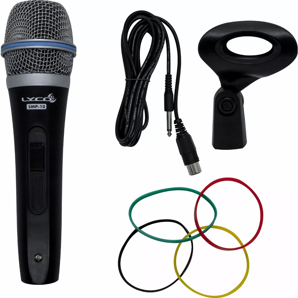 Microfone LYCO Com Fio SMP10