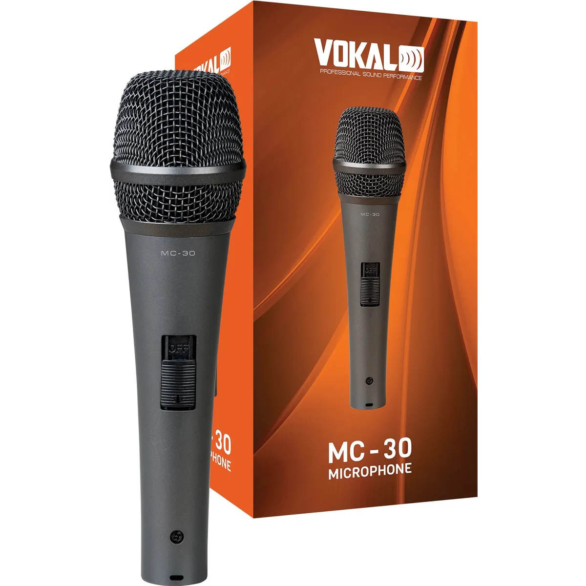Microfone VOKAL Com Fio MC30