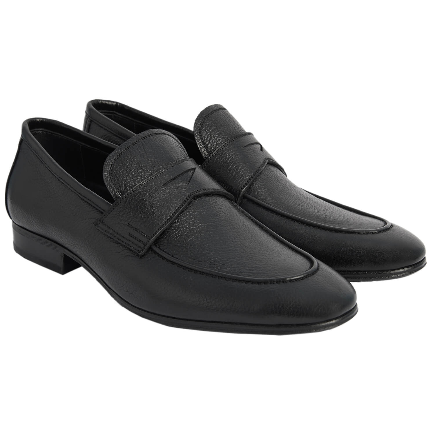 Sapato Masculino Loafer Confortável cor Preto 996MPRE Confort