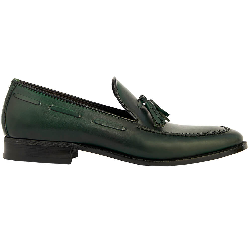 Sapato Masculino Tassel Loafer cor Verde 1090CMGREEN Winston