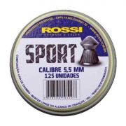 Chumbinho Rossi Sport 5,5mm 125 Unidades