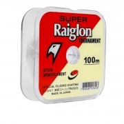 Linha Monofilamento Super Raiglon Tournament Branca  1.0 0,165mm 100m