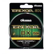 Linha Multifilamento Okuma Epixor 8X 5 0,34mm 150m 57,2lb