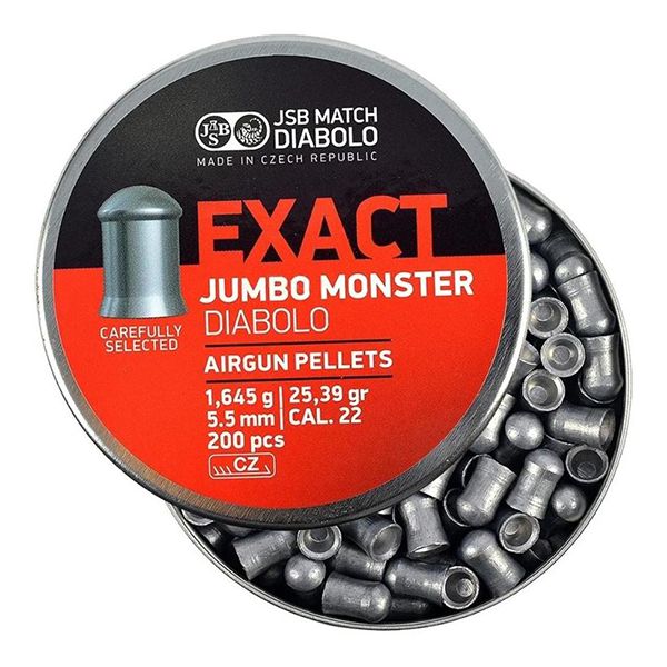Chumbinho JSB Exact Jumbo Monster 5.5mm 200un