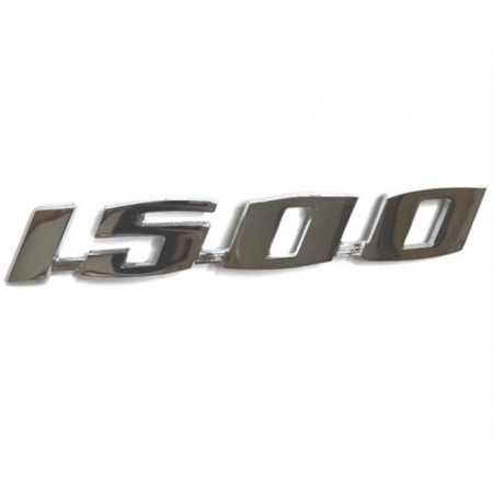 Emblema 1500 em metal cromado