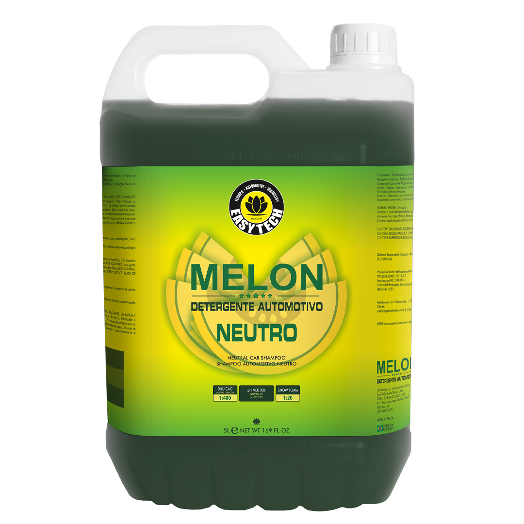 EasyTech Shampoo Automotivo Melon Concentrado 5L