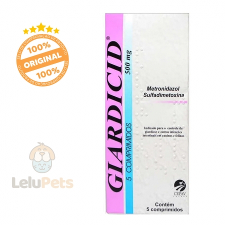 Giardicid 500 - 5 Comprimidos