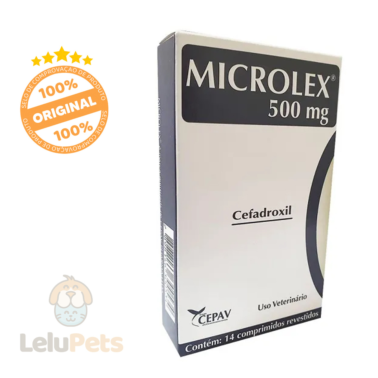 Microlex 500 Mg - 14 Comprimidos