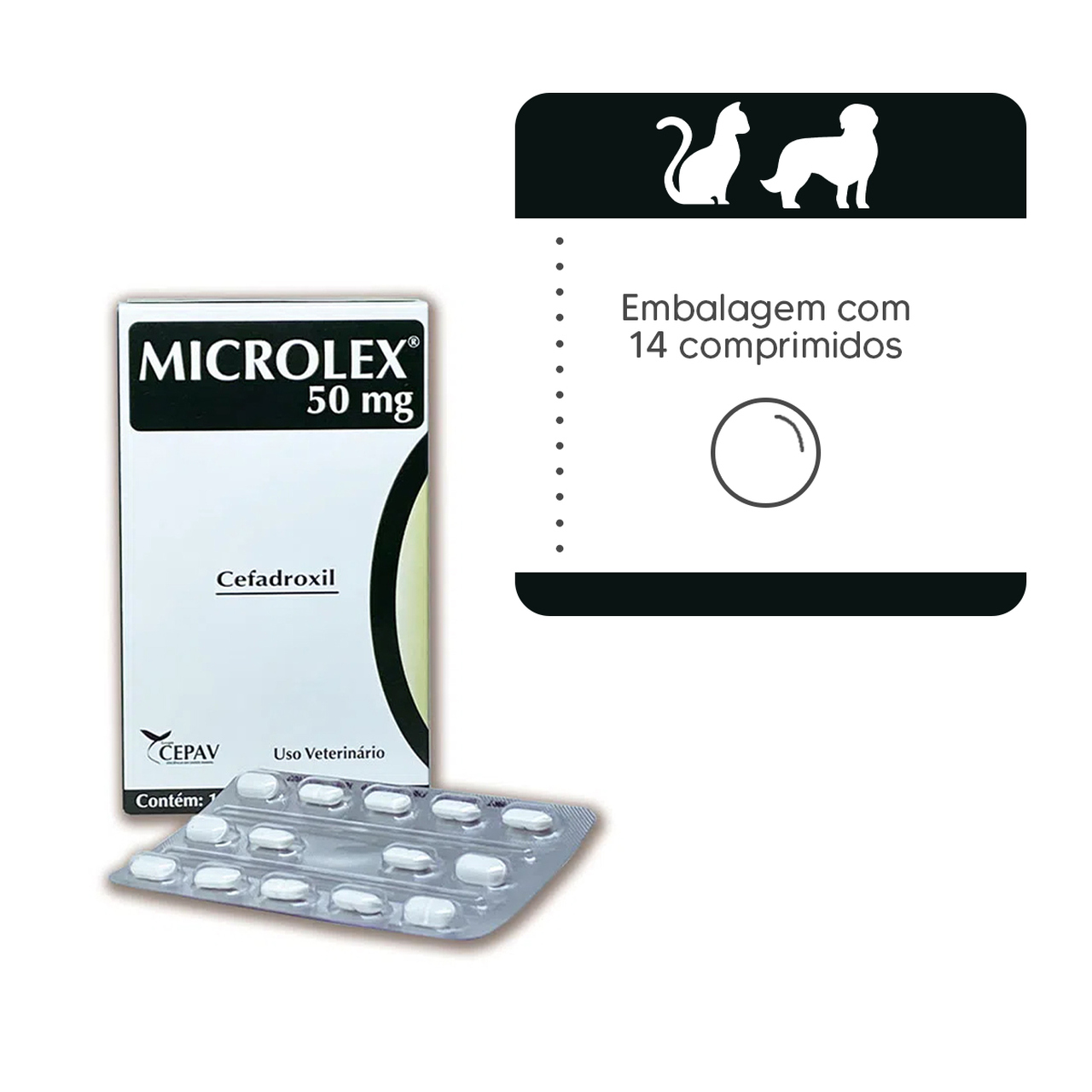 Microlex   50 Mg - 14 Comprimidos