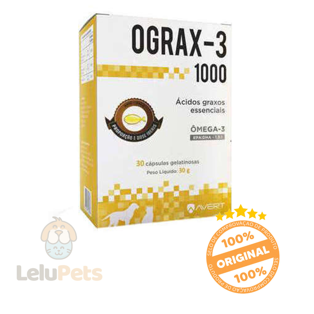 Ograx3-1000 Mg EPA+DHA 30 Capsulas