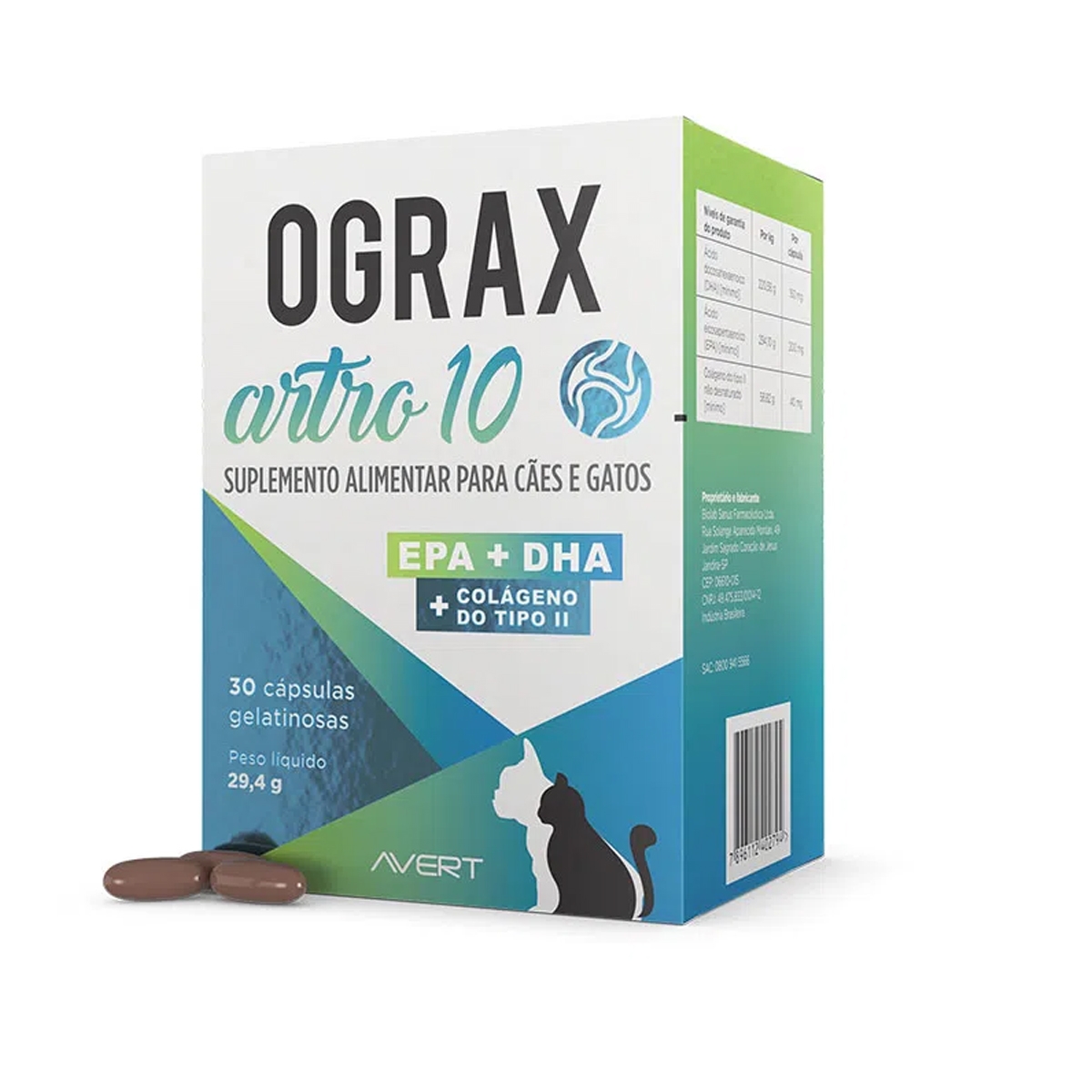 Ograx Artro 10 EPA+DHA 30 Capsulas