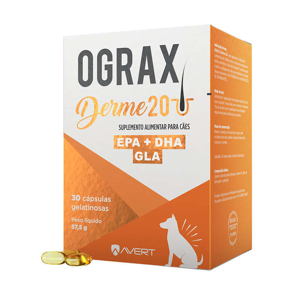 Ograx Derme 20 EPA+DHA 30 Capsulas