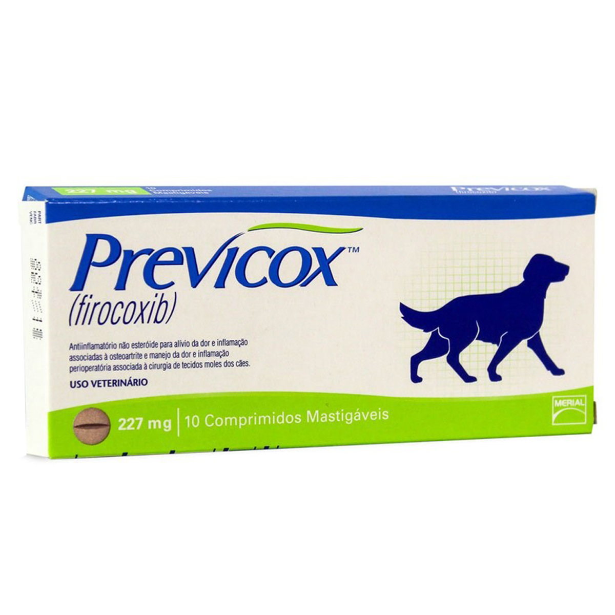 Previcox Dog 227 Mg 10 Comp Mastigaveis
