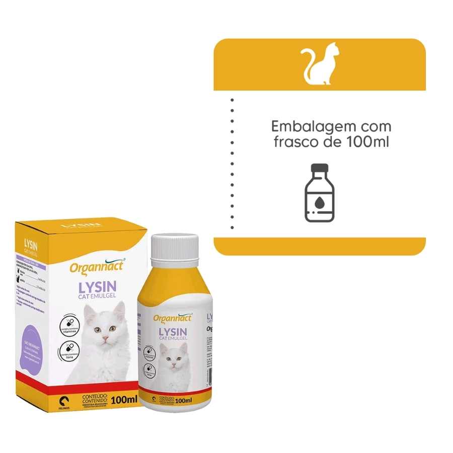 Lysin Cat Emulgel 100 ml