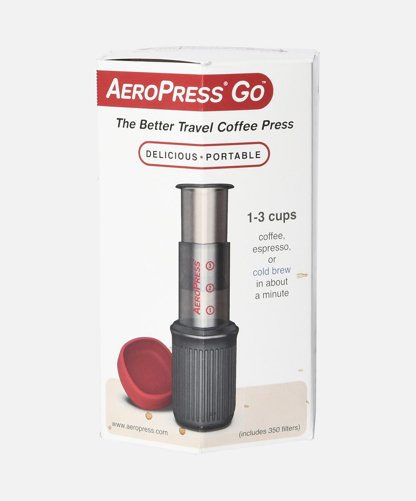 Aeropress Go - Suporte Para Filtrar Café, Cinza Transparente