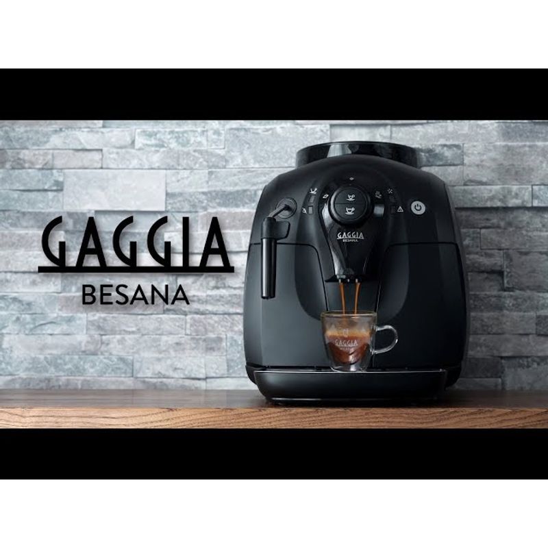 Cafeteira Gaggia Besana Preta para Café Espresso - BESANA - 220v