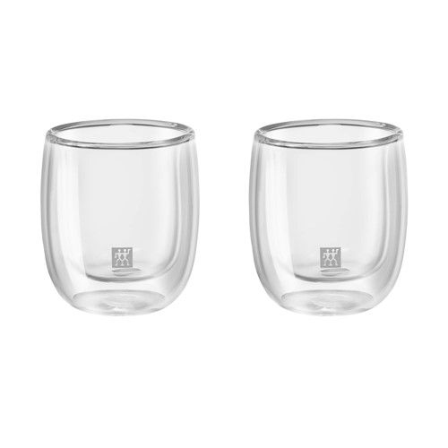 2 copos de vidro com parede dupla para Espresso 80 ml - ZWILLING Sorrento