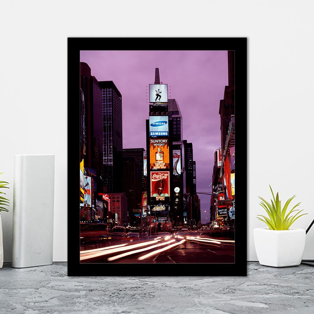 Quadro Decorativo 27x36 Times Square NY