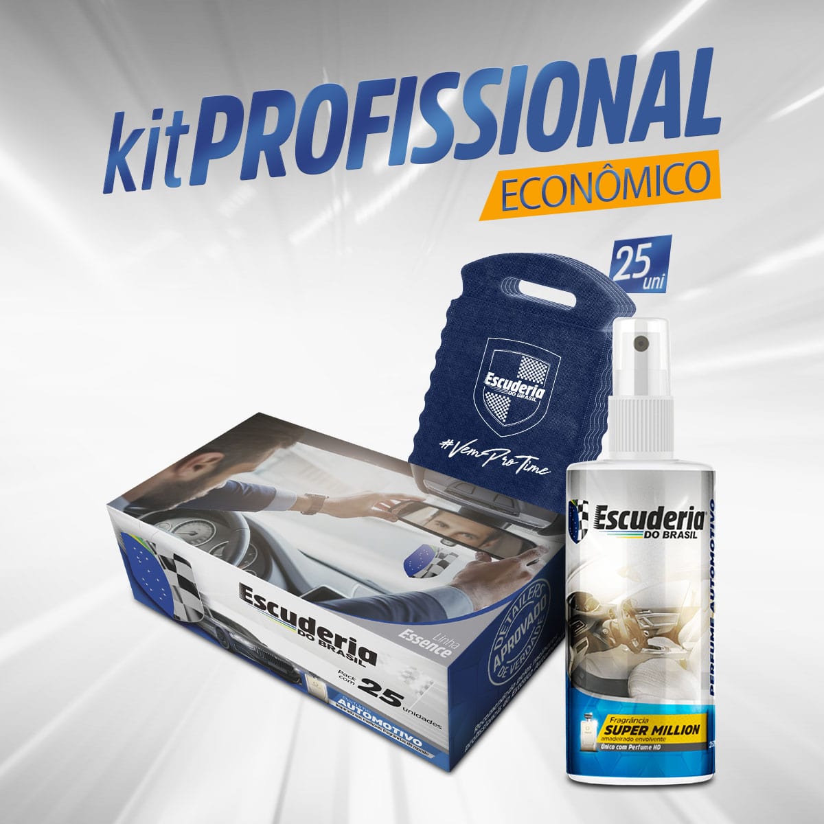 Kit Profissional - Super Million  - Escuderia do Brasil