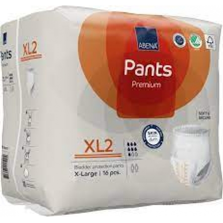 Roupa Íntima Abena Pants Extra-Grande XL2 com 16 unidades