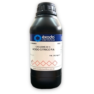 Ácido Cítrico (1H2O) PA ACS 1000g - Êxodo