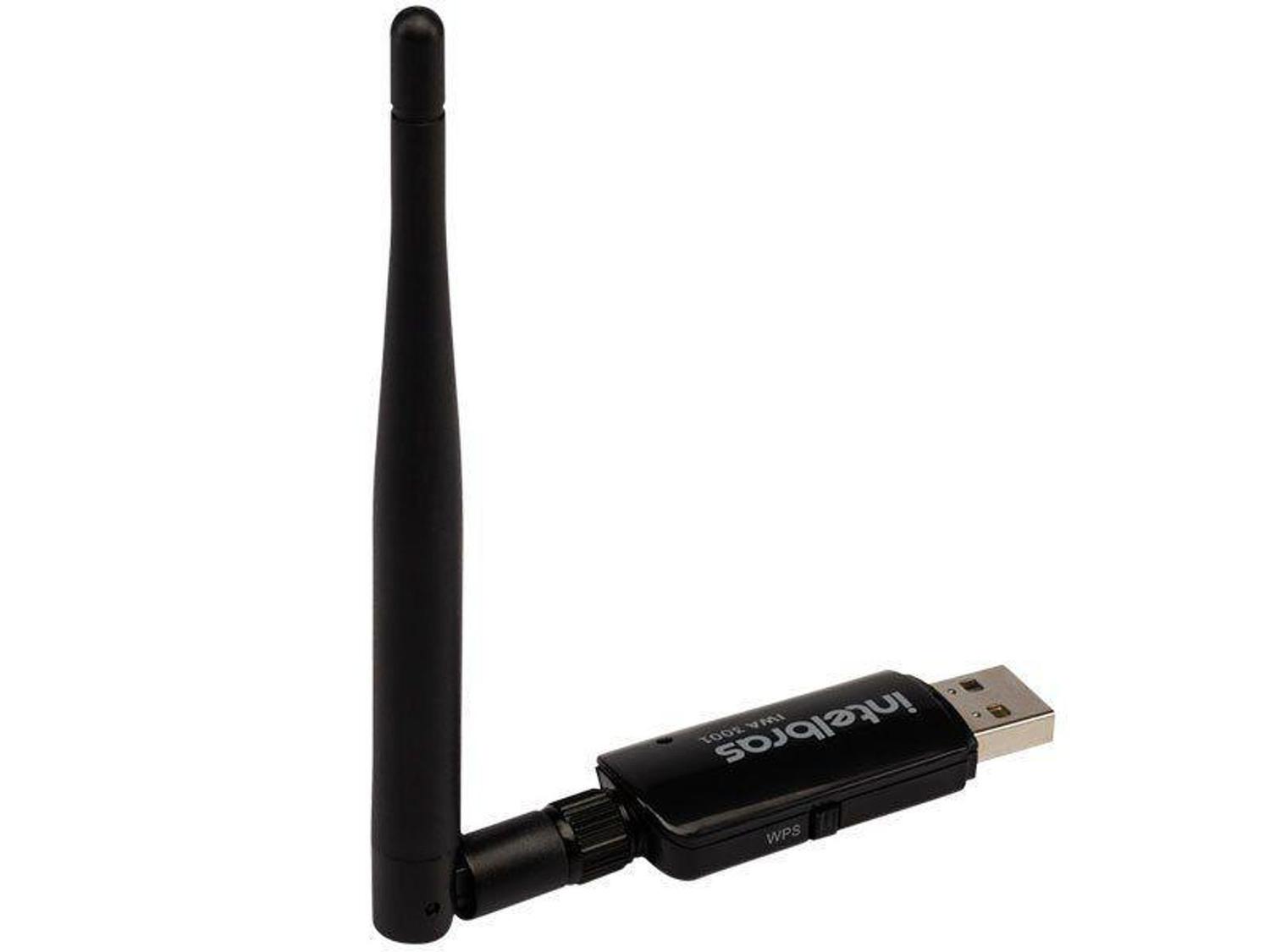 ADAP.WIFI WIRELESS USB S/FIO INTELBRAS IWA3001