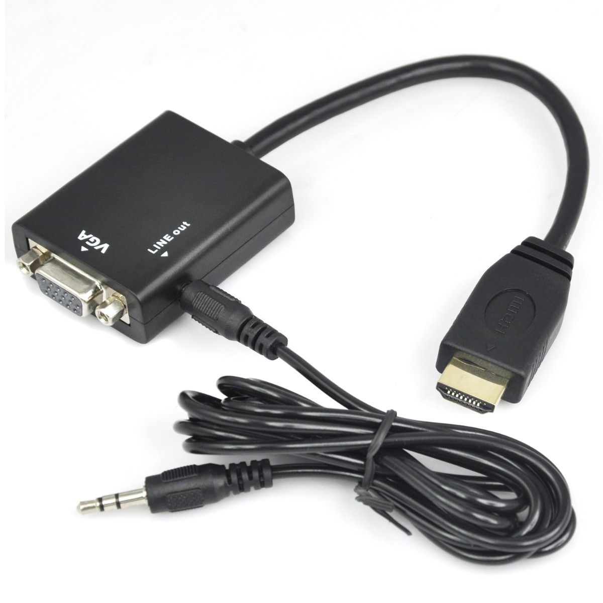 CONVERSOR HDMI P/VGA (ENTRA HDMI SAI VGA)