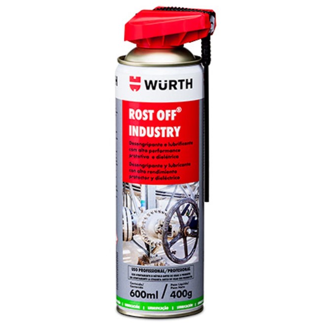 LUBRIFICANTE ROST OFF INDUSTRY WURTH 600ML