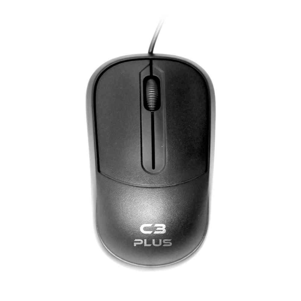 Mouse C3 Tech USB Preto - MS-35