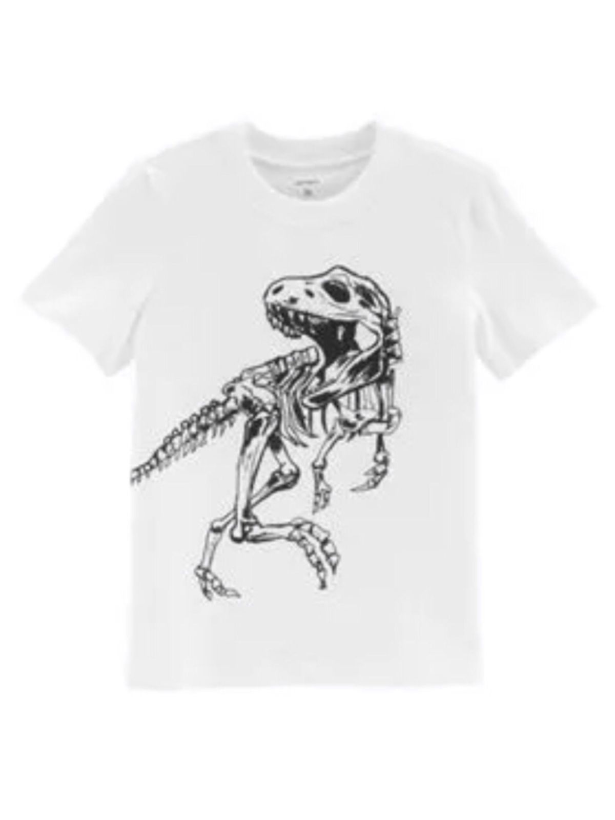 Camiseta Dinosaur Skeleton + Bermuda Cinza - Carters