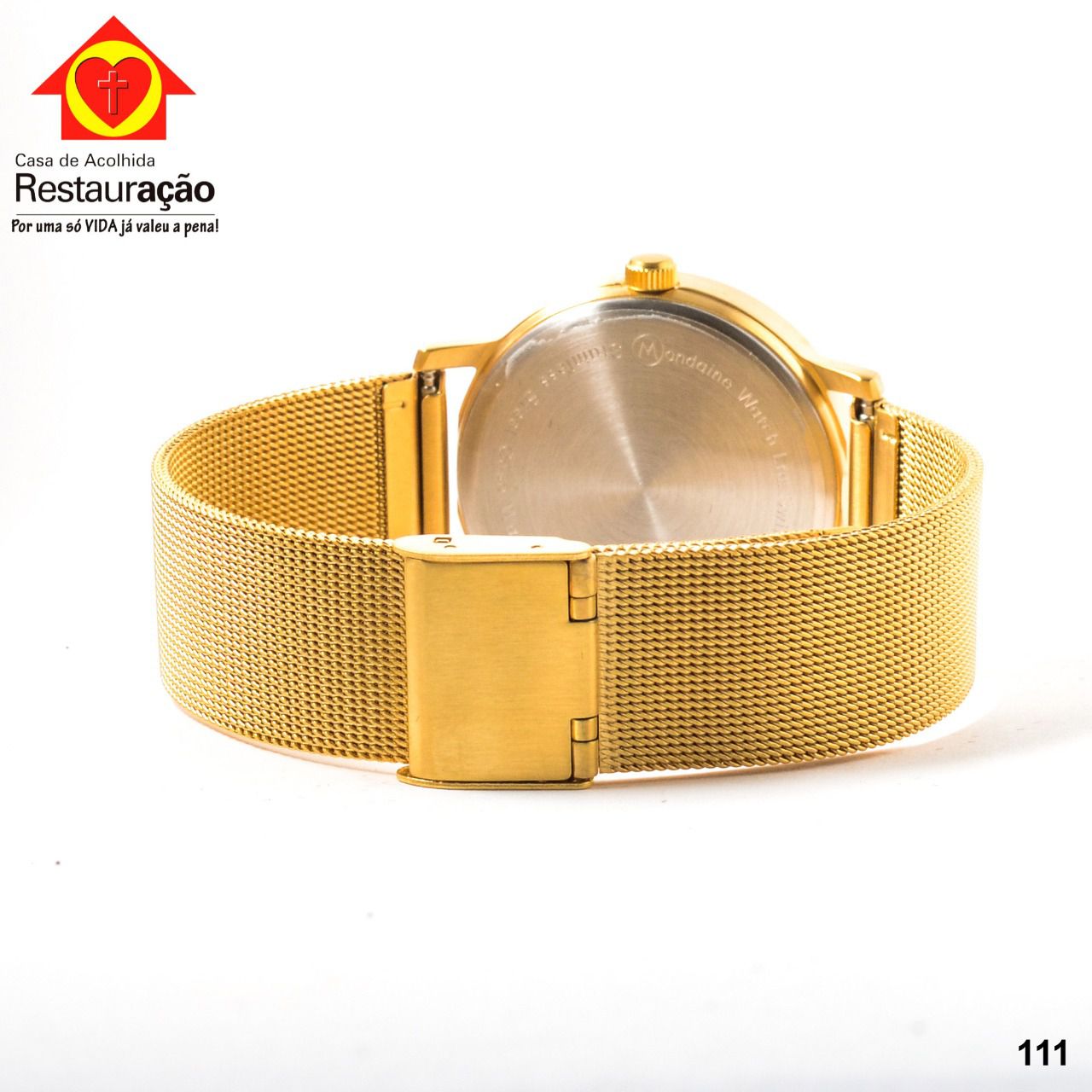 Relógio Dourado M + Watch